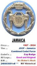 Cadet's Cap Badge • Jamaica • Combined Cadet Force • 1967-2024 • 240603001•A picture