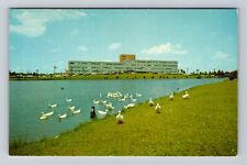 Pascagoula MS-Mississippi, Singing River Hospital, Antique, Vintage Postcard picture