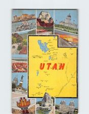 Postcard Famous Places in Utah USA picture