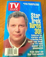 TV Guide Star Trek Turns 30 August 24-30 1996 Issue Special Collectors Series #1 picture