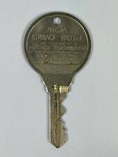 Vintage MGM Grand Hotel Casino Las Vegas Nevada Room Door Key Room 2443 picture