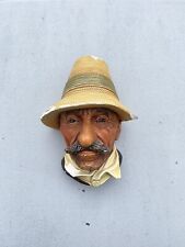 GORGEOUS BOSSONS VTG CHALKWARE HEAD CONGLETON ENGLAND - RUMANIAN picture