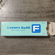 Lot of 6 Zebra F 0.7 Fine Point Ink Refills, 85520 picture