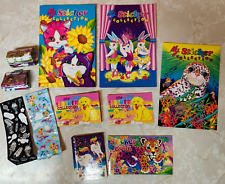 Lisa Frank My Sticker Collection Lot Rainbow Reef Sunflower Kittens Bunnies picture