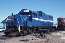 Duplicate Train Slide Eastern Shore GP-8 #1600 07/1982 Cape Charles VA picture