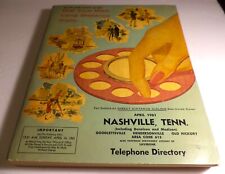 VTG 1961 NASHVILLE TN. TELEPHONE DIRECTORY + HENDERSONVILLE, GOODLETTSVILLE RARE picture