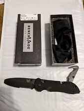 New Benchmade 916SBK Triage - Black Partial Serrated  picture