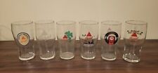 Set of 6 England's 20 oz Bass Tulip Pint Beer Glasses New Uk picture