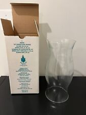 Partylite 12” Clear Glass Hurricane Shade N6094 Excellent Cond in Orig Box picture