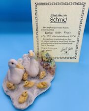 1981 Schmid Lowell Davis LTD Figurine #707 Duck’s Chicks Frog Bustin With Pride picture