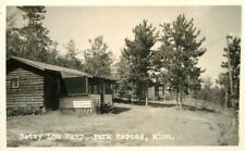 Betty Lou Camp Big Mantrap Lake 1930s PARK RAPIDS MINNESOTA RPPC postcard 4333 picture