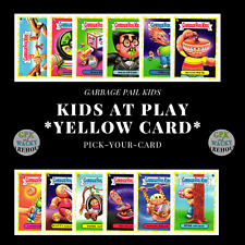 2024 SERIES 1 GARBAGE PAIL KIDS AT PLAY PICK YOUR CARD YELLOW STICKERS 1-100 A/B picture