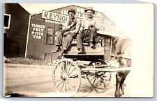 Postcard IA RPPC Mason City Mica Insulating Co Reynolds Roofing Horse Drawn G6 picture