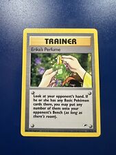 Pokemon TCG 110/132 Erika's Perfume Unlimited Gym Heroes Uncommon NM picture