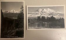 c1940s Siskiyou Co, CA RPPC Mt Shasta Scenic Two Real Photo PCs Eastman B-1338, picture