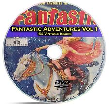 Fantastic Adventures, Vol 1, 64 Classic Pulp Magazine Golden Age Fiction DVD C28 picture
