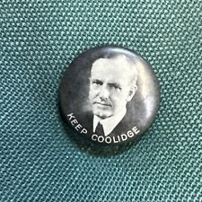 1942 Keep Coolidge Celloid Pin with pocket Clip picture