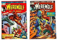 Werewolf by Night #17 & #23 1974 2 Comic Lot Marvel Bronze Age Horror picture