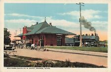 Southern Pacific Railroad Depot Orange Texas TX 1920 Postcard picture