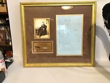 Abraham Abe Lincoln Excerpt Large 21x24 Photo Professionally Framed COA picture