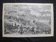 1885 Civil War Print - Battle of Champion Hill, Mississippi - FRAME FOR A GIFT picture
