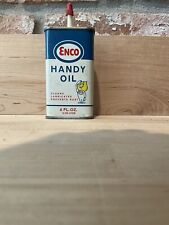 Vintage Original Enco Handy 4 Oz  Oil Can HANDY OIL picture