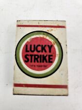 VINTAGE LUCKY STRIKES CIGARETTE ASHTRAY 1960s Metal W Working Clip picture
