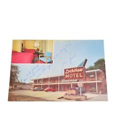 Postcard Lockview Motel & Cottages Sault Ste Marie Michigan Chrome Unposted picture