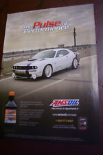 AMSOIL magazine ad 2017 2018 2019 red eye Dodge R/T Challenger 392 Hemi hellcat picture