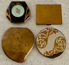 Lot of 4 Vintage Elgin American Mirror Makeup Powder Compacts picture