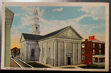 Vintage Postcard 1914 St. John's Catholic Church, Frederick, Maryland (MD) picture
