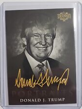 2016 Leaf Decision Portraits Donald J Trump Smiling Variation CP7 picture