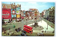 Postcard Piccadilly Circus, London 1970's H60 picture