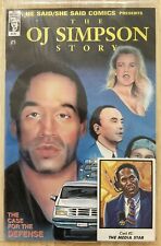 He Said She Said Comics Presents #5 (First 1994) OJ Simpson SEALED W/ CARDS picture