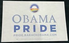 Barack Obama & Joe Biden 2008 OFFICIAL CAMPAIGN Poster 11x17 rally sign Pride picture