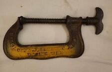 1880's era Belle City Malleable Iron Company Racine Wisconsin WI C-Clamp picture