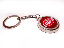 DR PEPPER SODA Can Bottle Cap Opener Key Chain / Key Ring Handmade picture