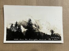 Postcard RPPC Darrington WA Washington Whitehorse Mountain Vintage PC picture
