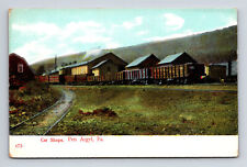 Pen Argyl PA Railyard Train Car Shops L&N ERR I Stern Germany Postcard picture