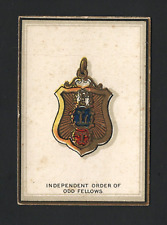 1911 Emblem Cigarettes Emblem Series #41 – Independent Order of Odd Fellows picture