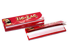 2 X ZIG ZAG King Size Red Classic Cigarette Tobacco Paper Papers Roll -ZIGZAG picture