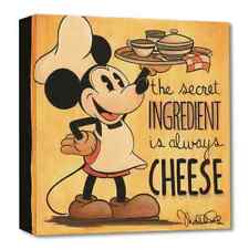 Disney Fine Art Treasures Canvas-The Secret Ingredient-Mickey- St. Laurent picture