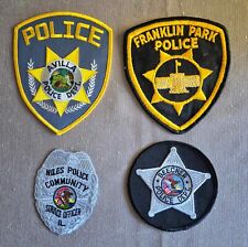 USA - 4 x Different Police Patches - Illinois #11 picture