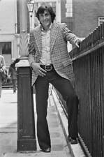 Romanian tennis player Ilie Nastase in checked jacket, UK 1972 OLD PHOTO picture