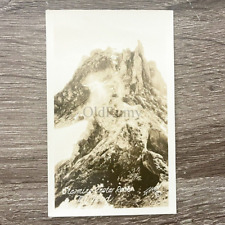 VTG 1920s Steaming Crater Rock Mt. Hood Oregon Photo Benjamin A. Gifford picture