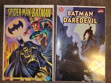 DC/MARVEL COMICS LOT: BATMAN/DAREDEVIL (2000) & SPIDER-MAN/BATMAN (1995) picture