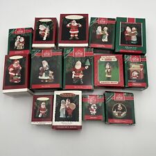 Hallmark Keepsake Christmas Holiday Santa Ornaments Collectibles Lot of 14 #14 picture