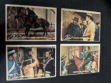 1958 Topps ZORRO Trading Card Collection (Lot of 4) Walt Disney Cards picture