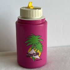 Vintage Barbie Thermos Hollywood Palm Tree Pink 1988 Mattel  picture