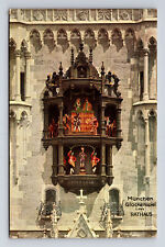Rathaus Glockenspiel Munich Germany Postcard picture